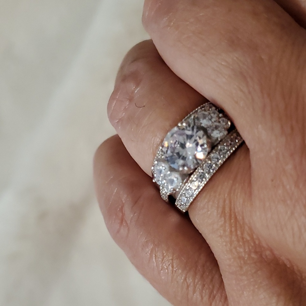 3 piece Sterling silver ring